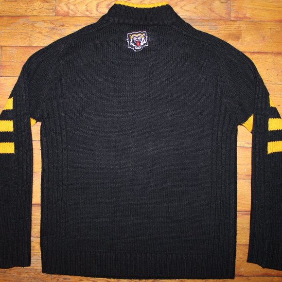 2005 CFL Hamilton Tigercats Sweater + BNWOT Hat - Picture 5 of 5